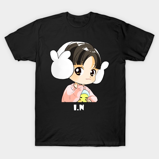 STRAY KIDS IN CHIBI T-Shirt by LySaTee